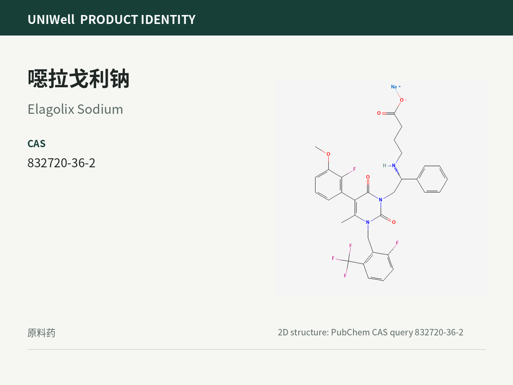 噁拉戈利钠
